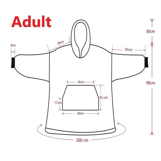 Minnie Mouse Oversize Fleece Blanket Hoodie, Disney