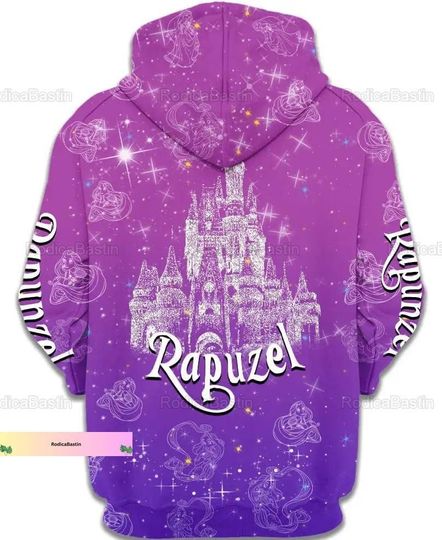 Christmas Rapunzel 3D Hoodies, Disney Tangled Rapunzel Legging