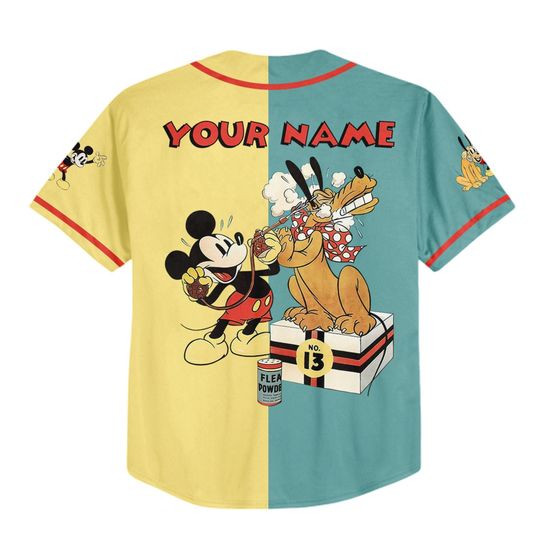 Personalize Vintage Disney Mickey Mouse Society Dog Show Custom