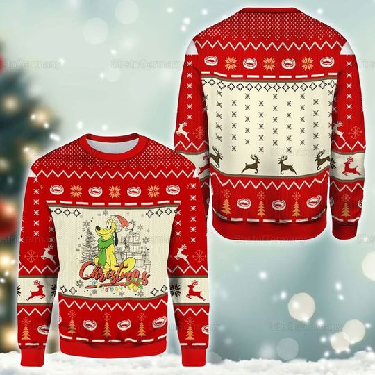Disney Goofy Christmas Ugly Sweater