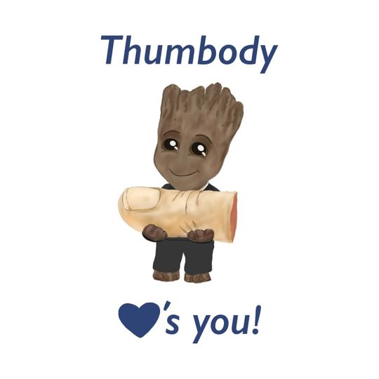 Thumbody Loves You - Groot Disney Valentines Sweatshirt