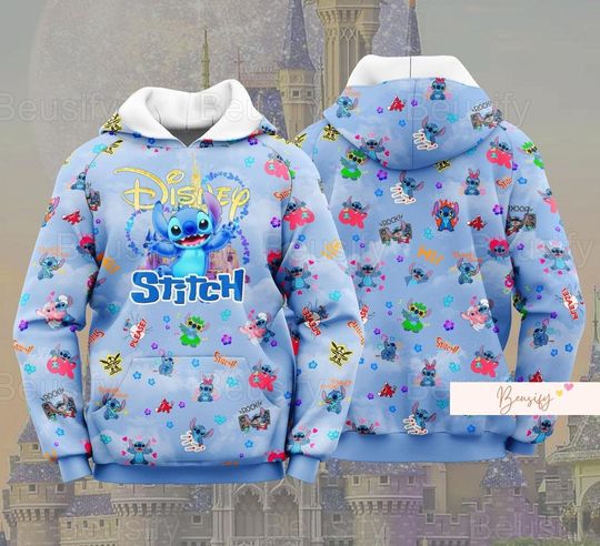 Disney Stitch 3D Hoodie