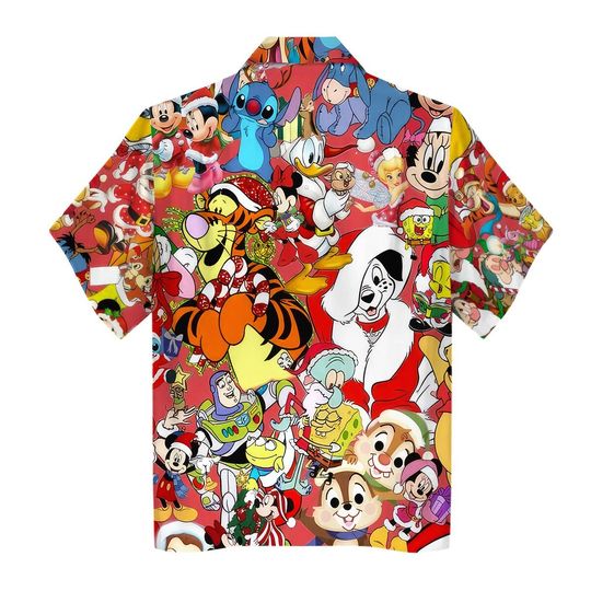 Disney Characters Halloween Hawaiian Shirt