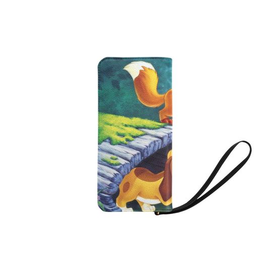 Fox and The Hound Wallet | Disney Wallet | Disney Wrist Wallet | Disney Wristlet