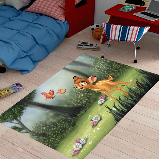 Disney Bambi Kids Room Rug