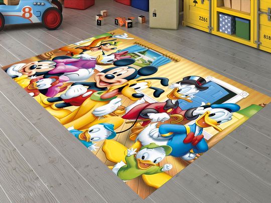 Mickey and Friends Disney Kids Room Rug