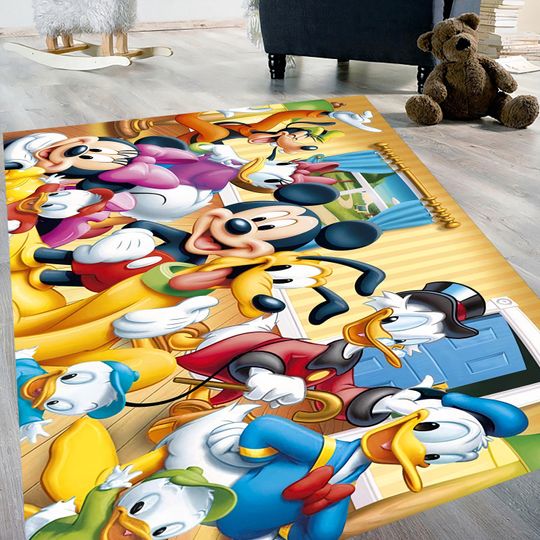 Mickey and Friends Disney Kids Room Rug