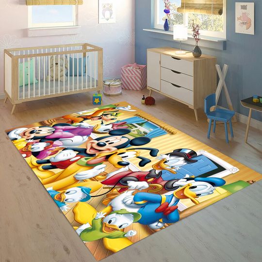 Mickey and Friends Disney Kids Room Rug