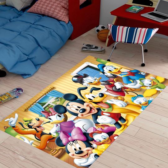 Mickey and Friends Disney Kids Room Rug