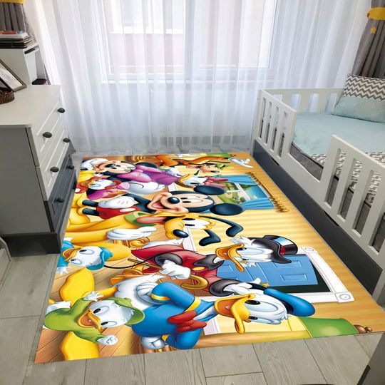 Mickey and Friends Disney Kids Room Rug