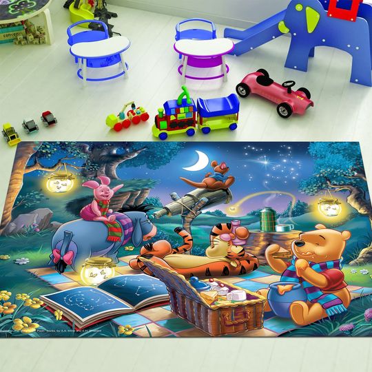 Winnie The Pooh Disney Rug, Disney Fan Decor