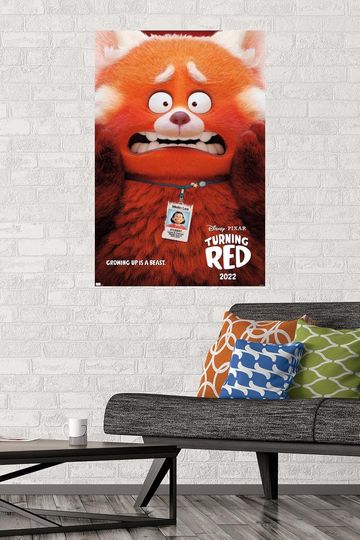 Disney Pixar Turning Red - Teaser One Sheet Wall Poster