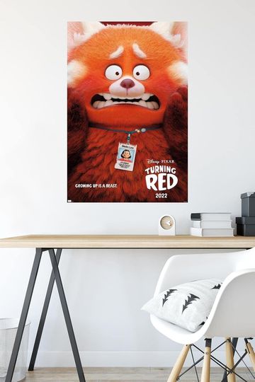 Disney Pixar Turning Red - Teaser One Sheet Wall Poster