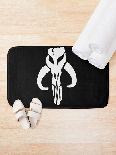The Mandalorian Disney Bath Mat, Disney Decor