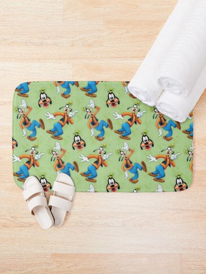 Beautiful and Funny Goofy Disney Bath Mat, Disney Decor
