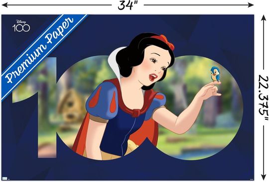 Disney 100th Anniversary - Snow White Wall Poster