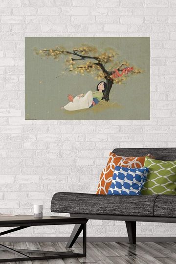 Disney Mulan-Tree Wall Poster