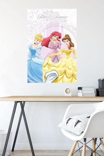 Disney Princess - Glitter and Glamour Wall Poster