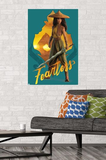 Disney Raya and the Last Dragon - Fearless Wall Poster