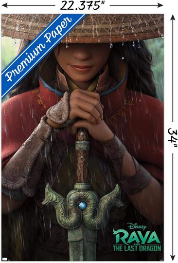 Disney Raya and The Last Dragon-Teaser Wall Poster