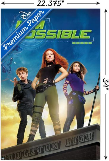 Disney Kim Possible - Key Art Wall Poster