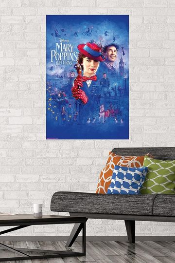 Disney Mary Poppins Returns - Sketch Wall Poster