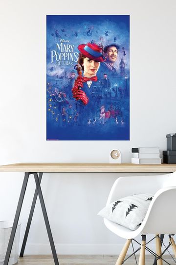 Disney Mary Poppins Returns - Sketch Wall Poster