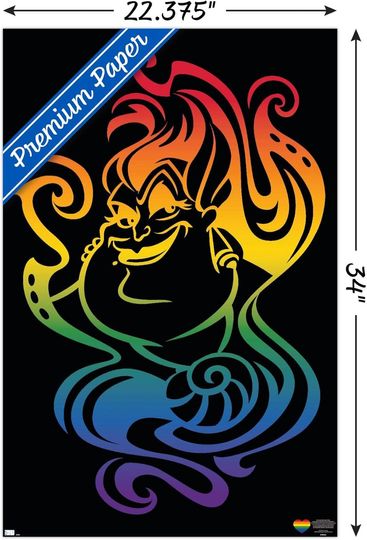 Disney Villains - Ursula Pride Wall Poster
