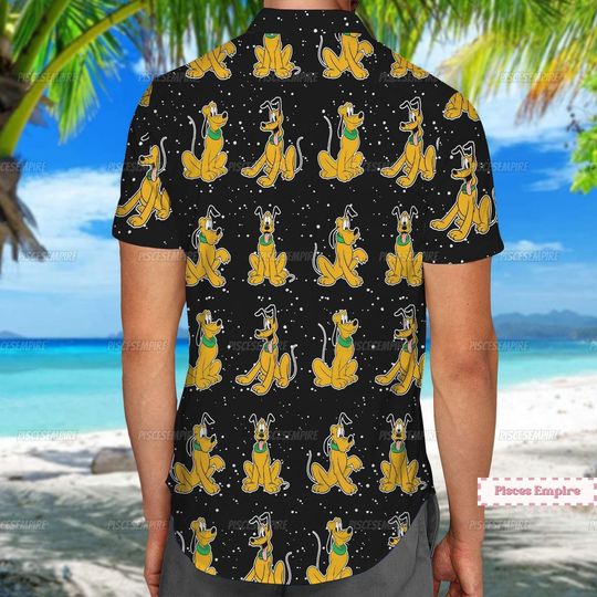 Disney Pluto Shirt, Disney Pluto hawaii Shirt, Disneyland Shirt