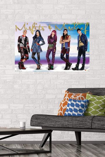 Disney Descendants 2 - Group Wall Poster