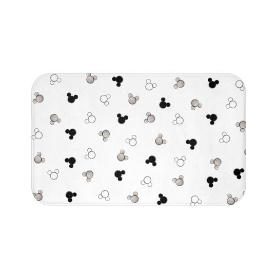 Mickey Mouse Disney Bath Mat, Disney Bathroom Decor