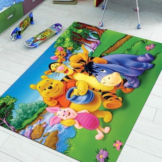 Winnie The Pooh Disney Rug, Cartoon Decor