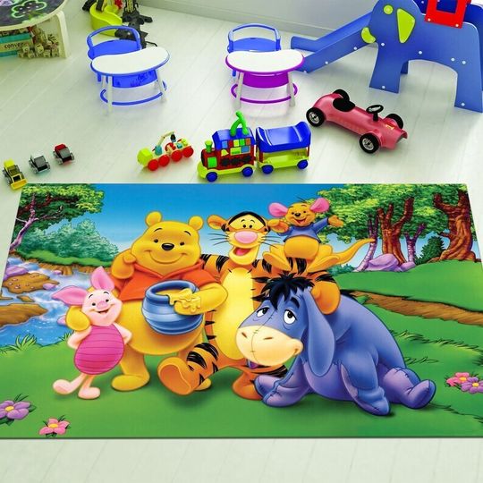 Winnie The Pooh Disney Rug, Cartoon Decor