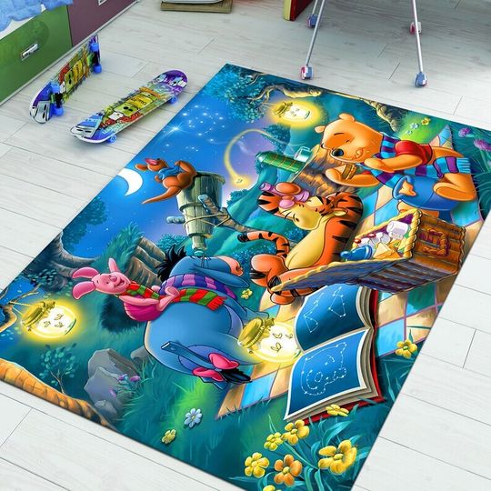Winnie The Pooh Disney Rug, Cartoon Decor