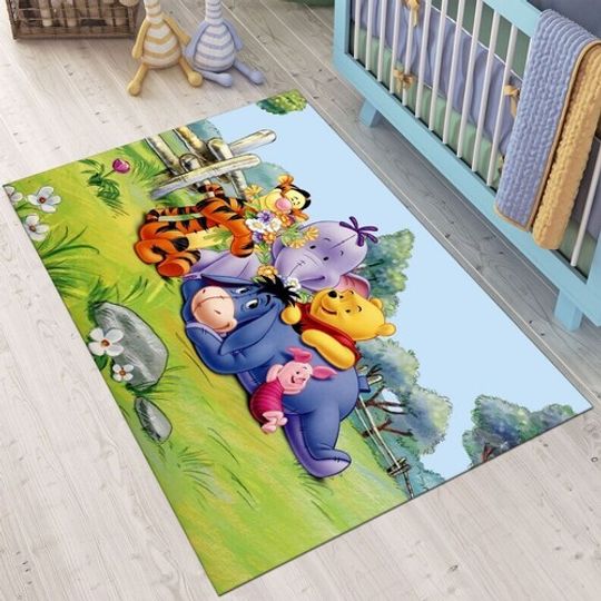 Winnie The Pooh Disney Rug, Cartoon Decor