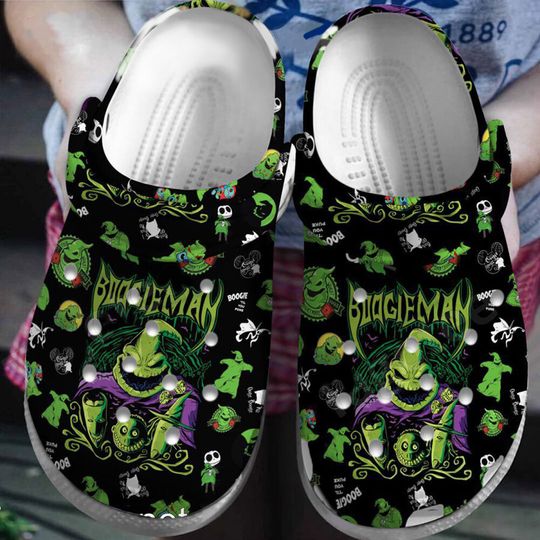 Oogie Boogie The Nightmare Before Christmas Disney Clogs, Cartoon Slippers, Cartoon Clogs Shoes