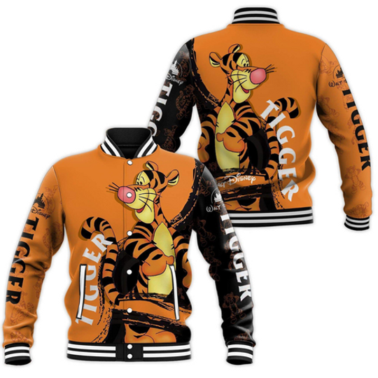 Tigger Winnie The Pooh Disney Baseball Jacket
