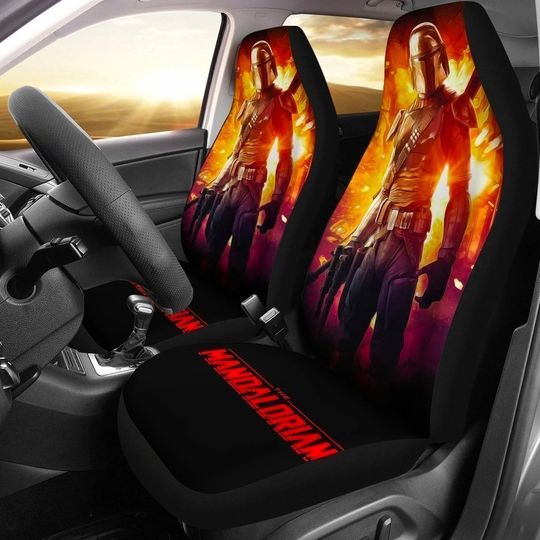 Star Wars The Mandalorian Disney Car Seat Covers