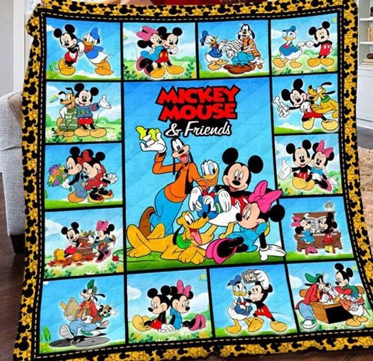 Mickey And Friends Disney Fleece Blanket