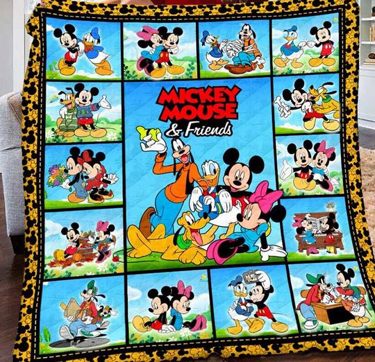 Mickey And Friends Disney Fleece Blanket