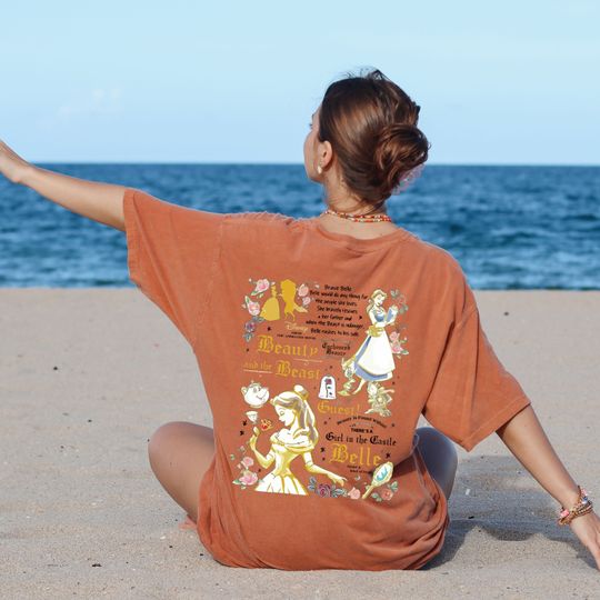 Disney Princess Belle Double Sided Shirt