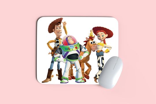 Toy Story Mouse Pad, Disney Buzz Lightyear & Woody  Mouse Pad