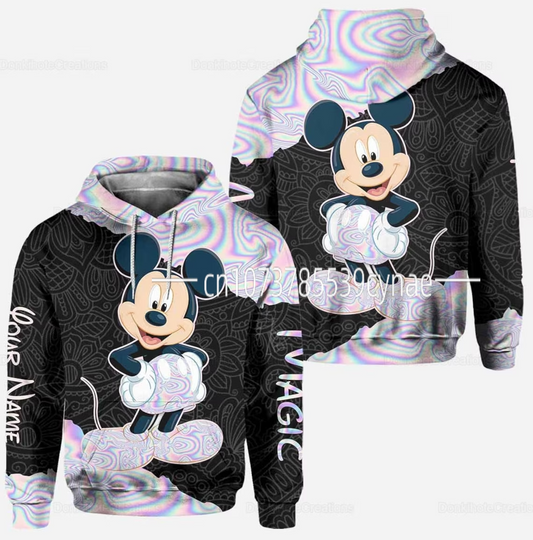 2023 New Disney Mickey  Hoodie Legging Sets