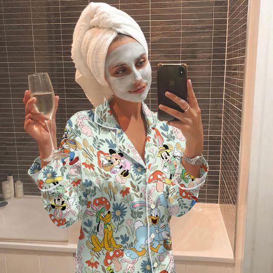 Vintage Disney Easter Pajamas Mickey Easter Family Matching