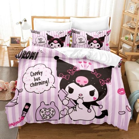 Kuromi Girl Duvet Doona Disney Bedding Sets