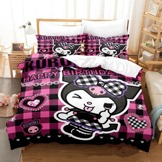 Kuromi Girl Duvet Doona Disney Bedding Sets