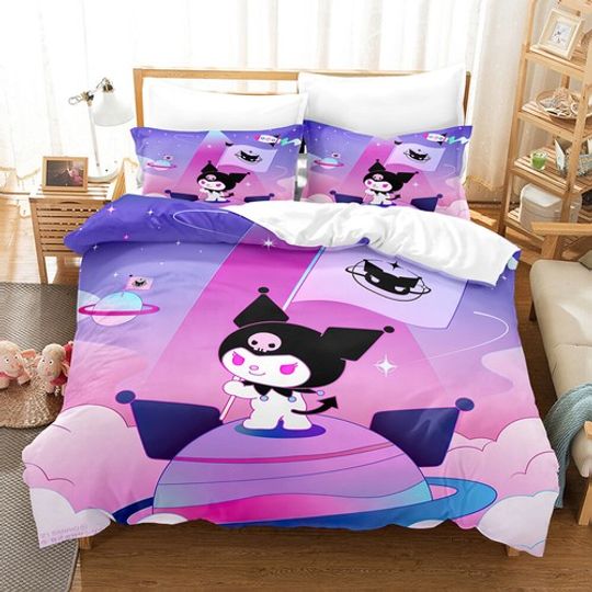 Kuromi Series Duvet Disney Bedding Sets