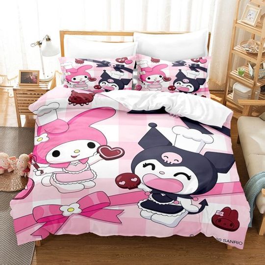 Kuromi Series Duvet Disney Bedding Sets