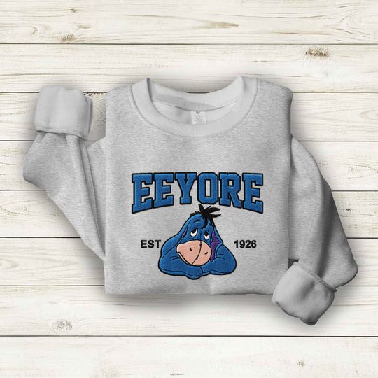 Custom Character Disney Donald Embroidered Sweatshirt