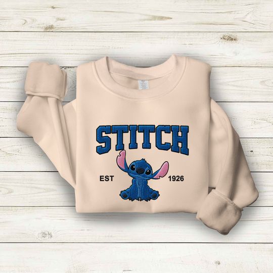 Custom Character Disney Donald Embroidered Sweatshirt